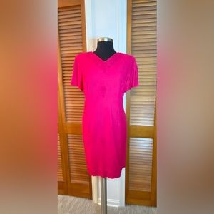 Donna Morgan Petite Linen Dress